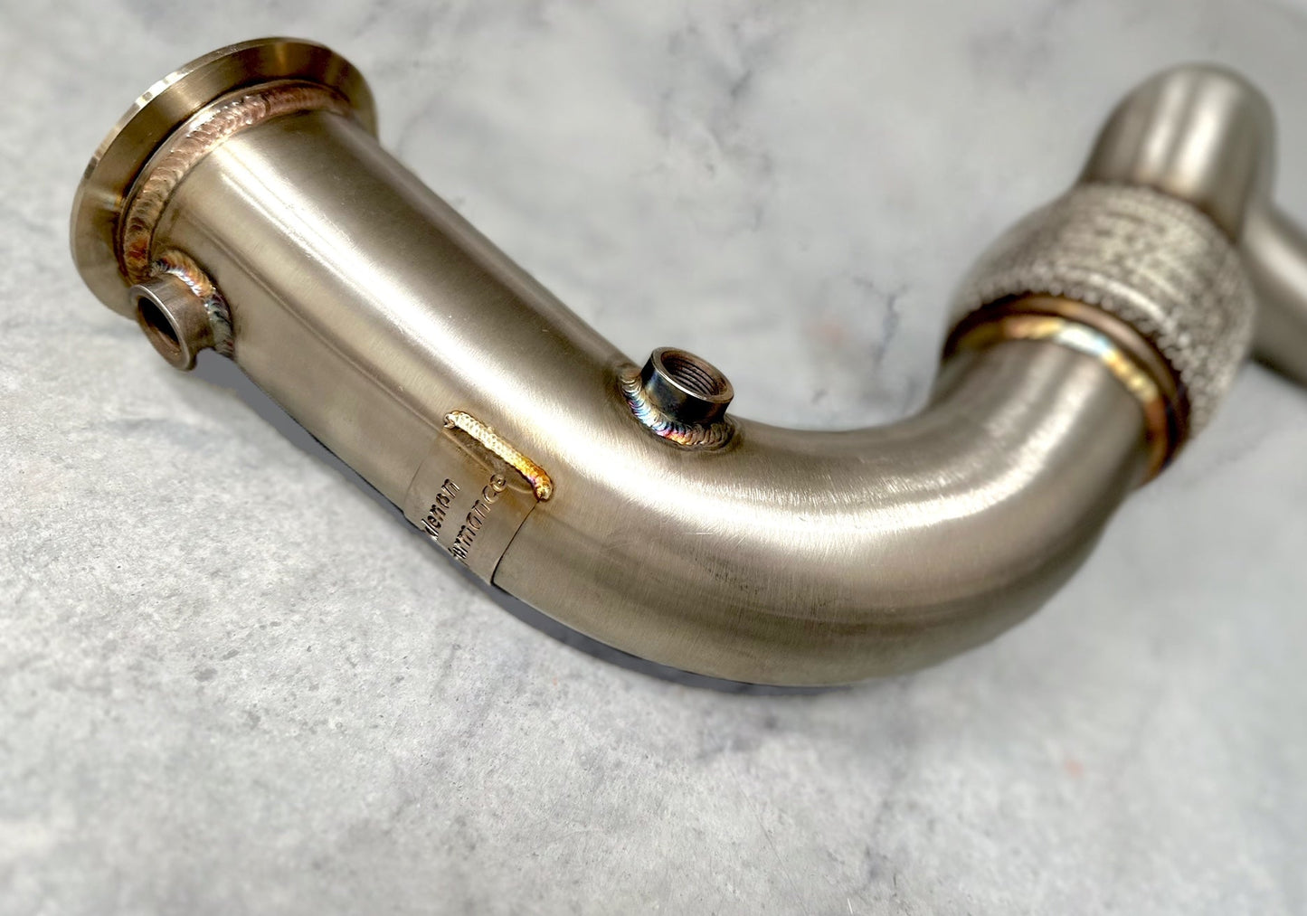 BMW N63/N63TU Catless Race Downpipes - 550i, 650i, 750i, Alpina B6 B7 (Chassis F01 F02 F06 F12 F13 F07 F10)